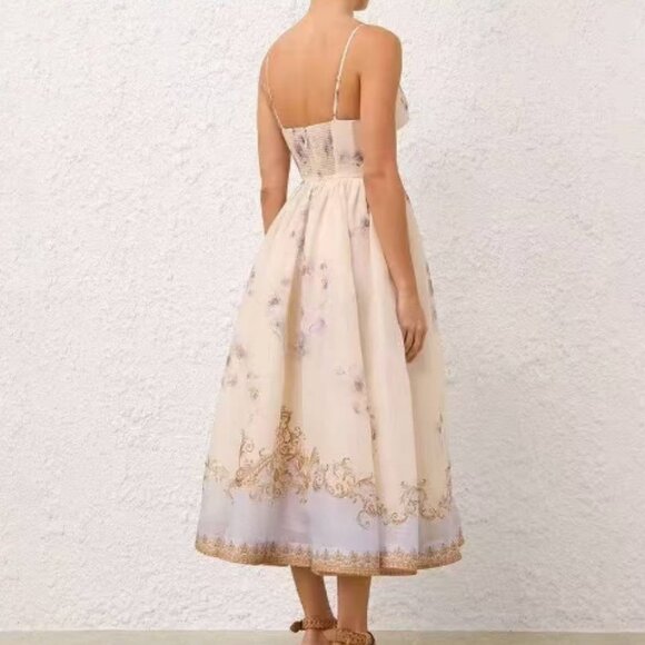 Zimmerman Melody Floating Floral Print Dress - Picture 2 of 4